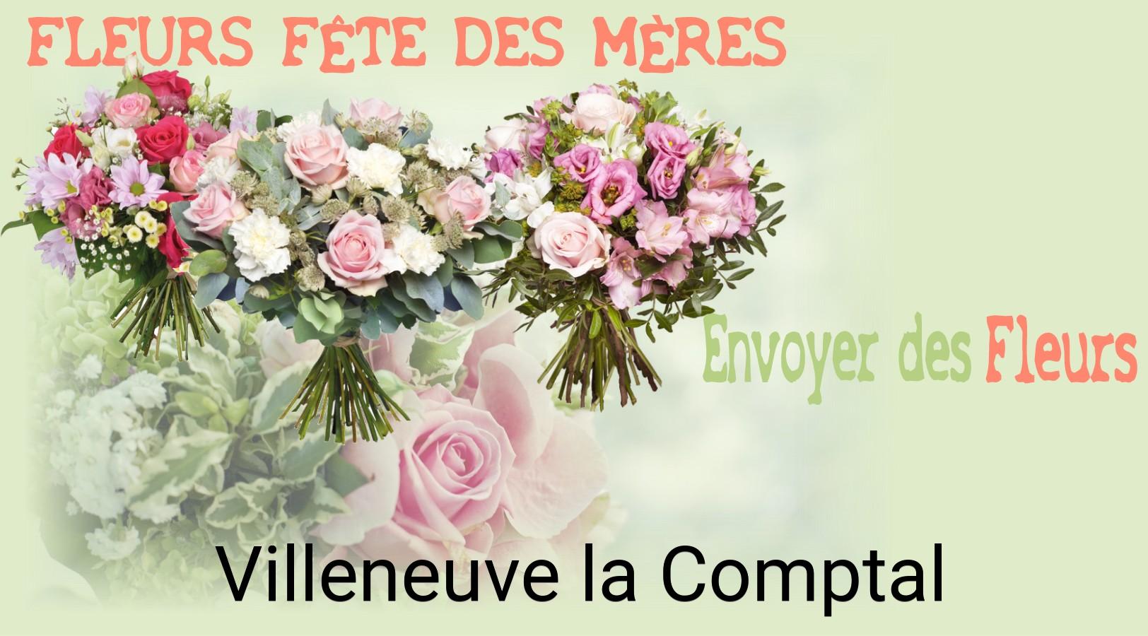 Bouquet de Fête des Mères livré à Villeneuve-la-Comptal